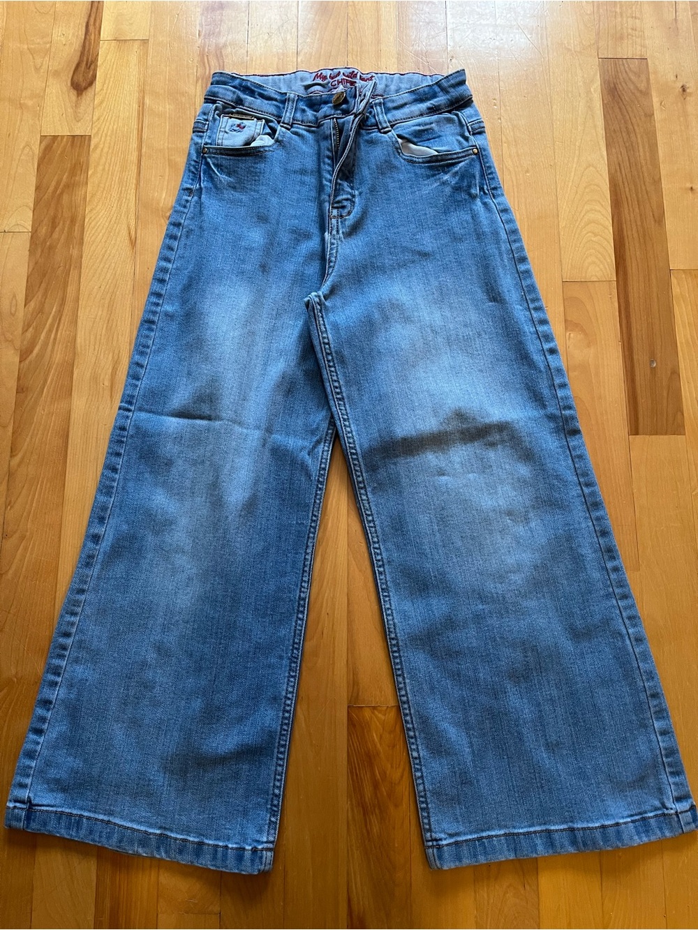 Classic Wide-Leg children Jean (10 years) in Light Blue